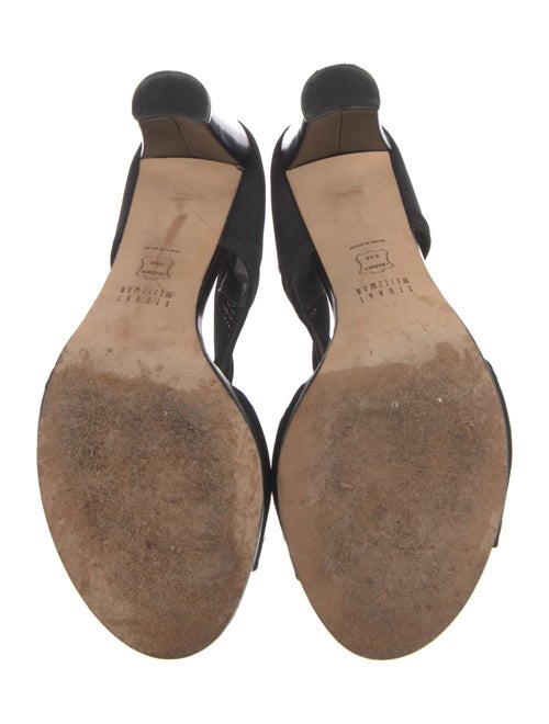 Stuart Weitzman Mesh T-Strap Sandals