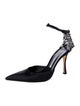 Stuart Weitzman Satin D'Orsay Pumps