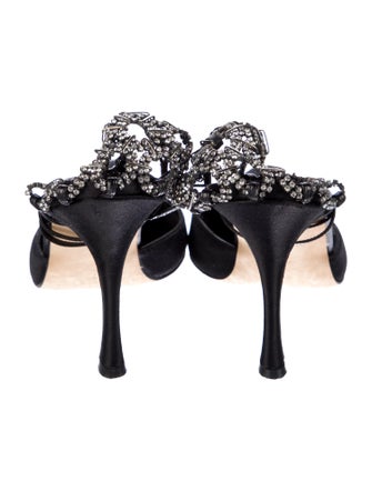 Stuart Weitzman Satin D'Orsay Pumps