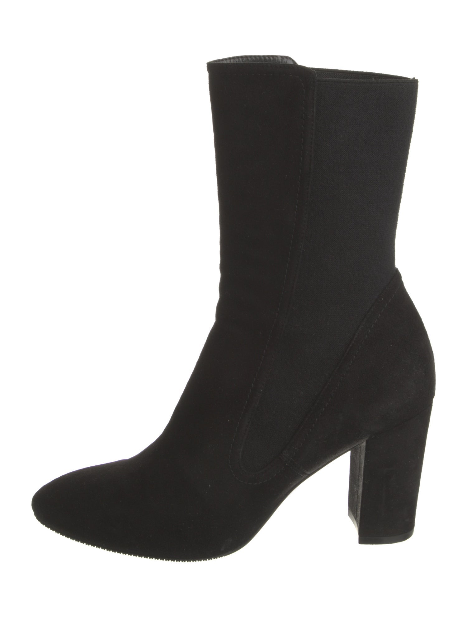 Stuart Weitzman Suede Sock Boots