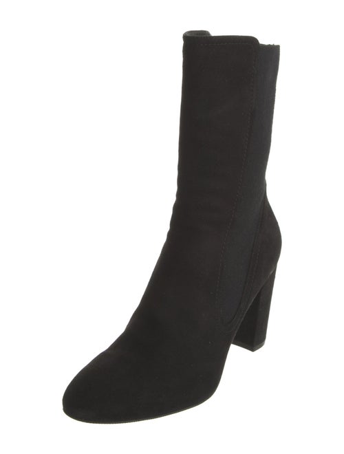 Stuart Weitzman Suede Sock Boots