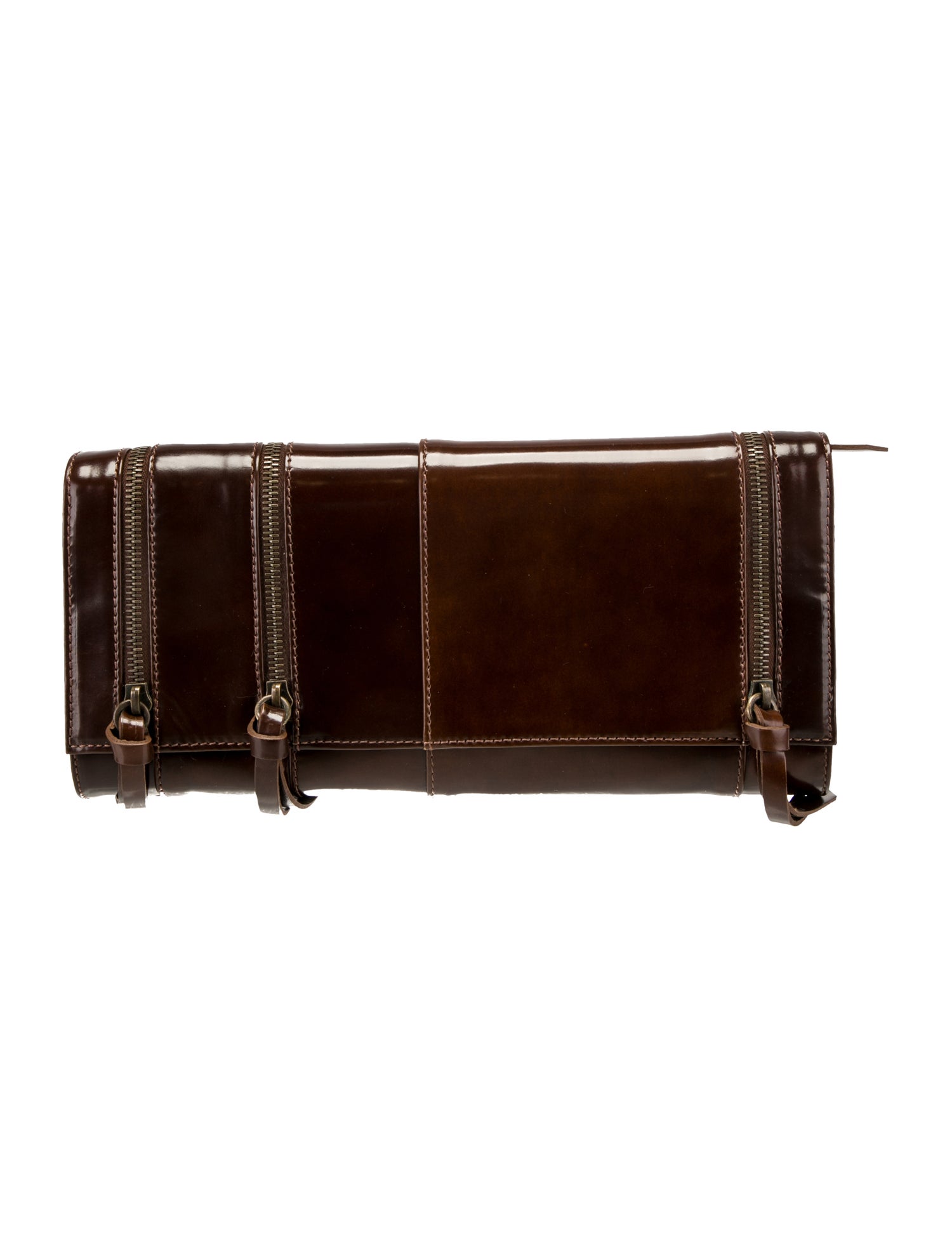 Stuart Weitzman Patent Leather Minaudière