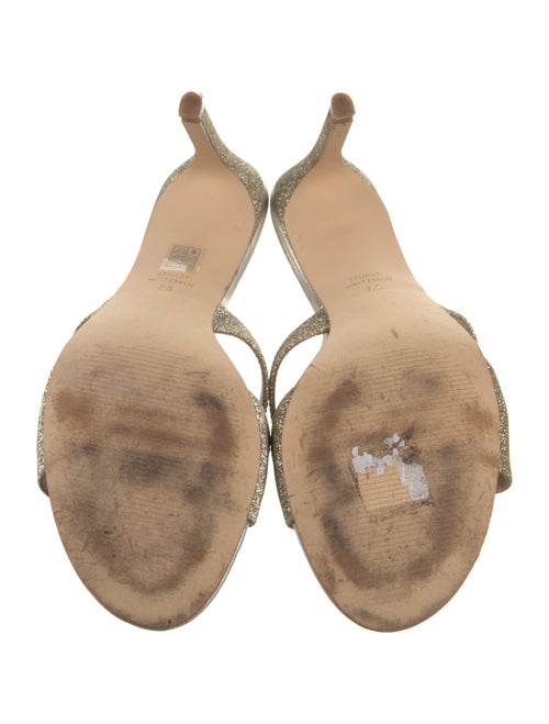 Stuart Weitzman Glitter Slides