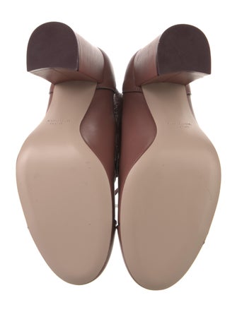 Stuart Weitzman Leather Lace-Up Boots