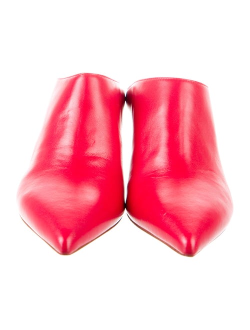 Stuart Weitzman Leather Mules