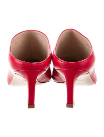Stuart Weitzman Leather Mules