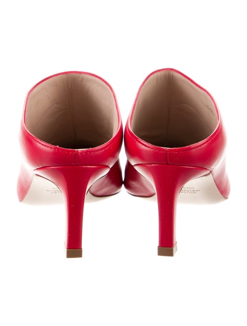 Stuart Weitzman Leather Mules