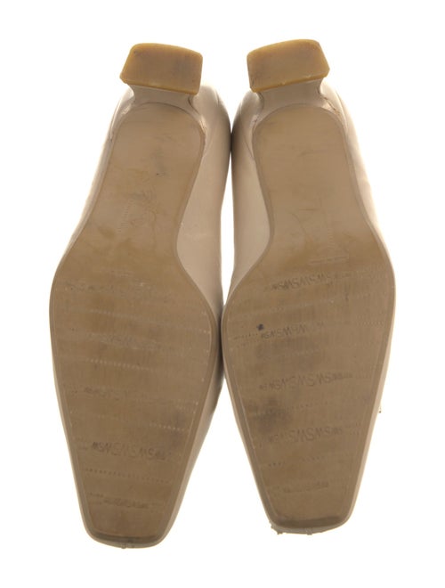 Stuart Weitzman Leather Lasercut Accents Pumps