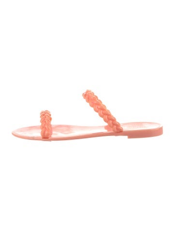 Stuart Weitzman Sandals Rubber Slides 10