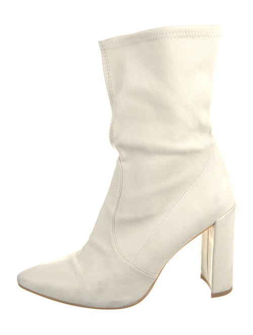Stuart Weitzman Leather Sock Boots