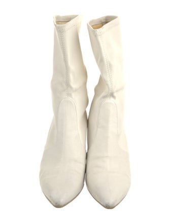 Stuart Weitzman Leather Sock Boots