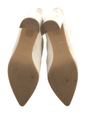 Stuart Weitzman Leather Sock Boots