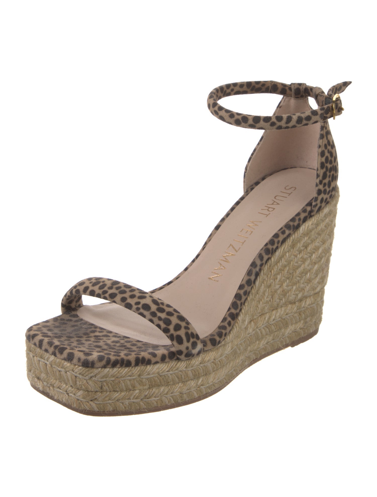 Stuart Weitzman Suede Espadrilles
