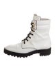 Stuart Weitzman Leather Combat Boots