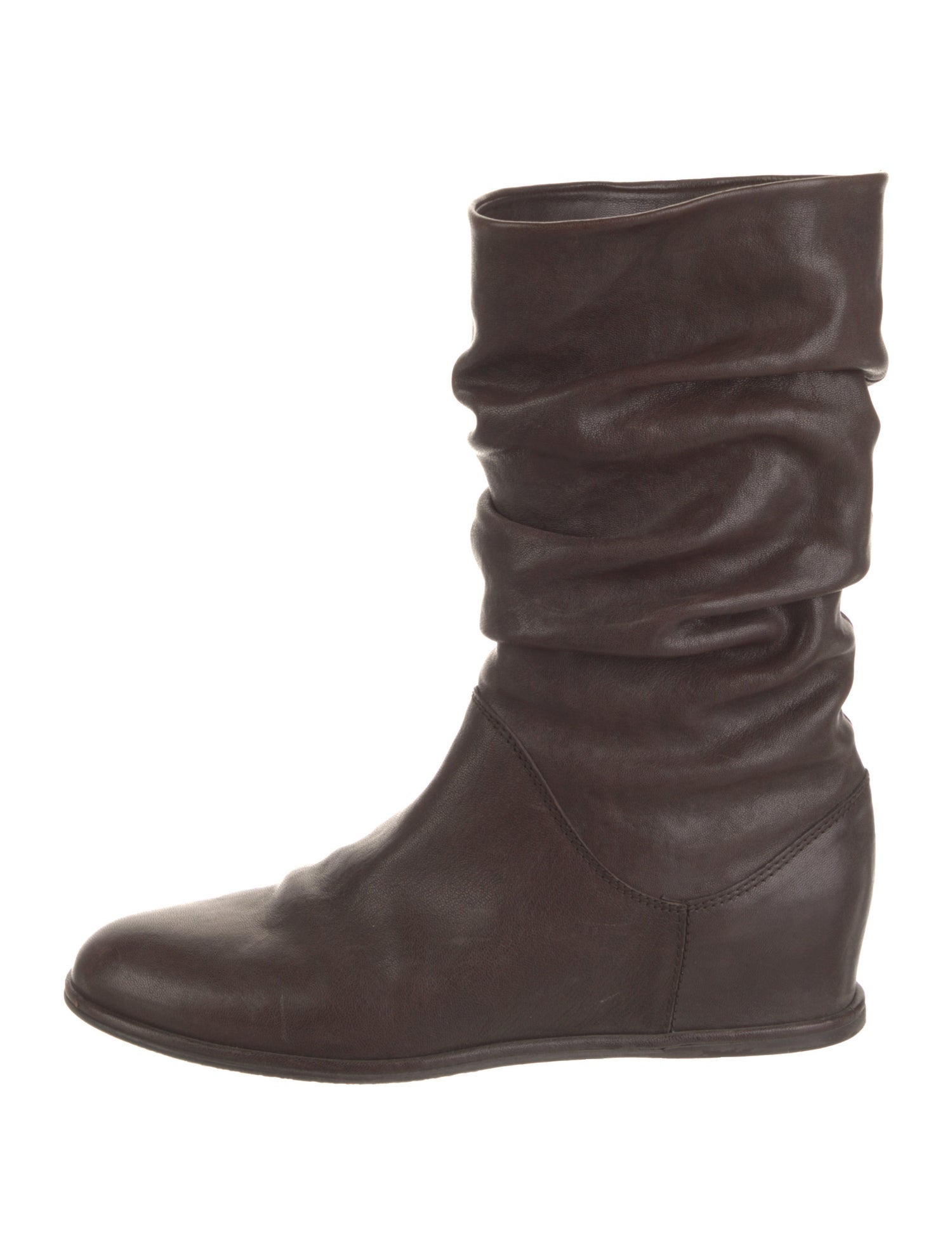 Stuart Weitzman Leather Slouch Boots