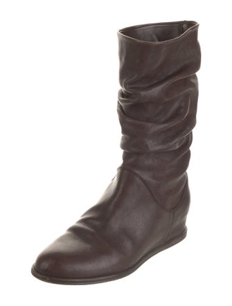 Stuart Weitzman Leather Slouch Boots