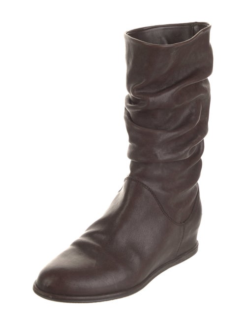 Stuart Weitzman Leather Slouch Boots