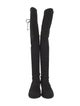 Stuart Weitzman Suede Lace-Up Boots