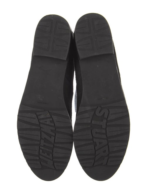 Stuart Weitzman Suede Lace-Up Boots