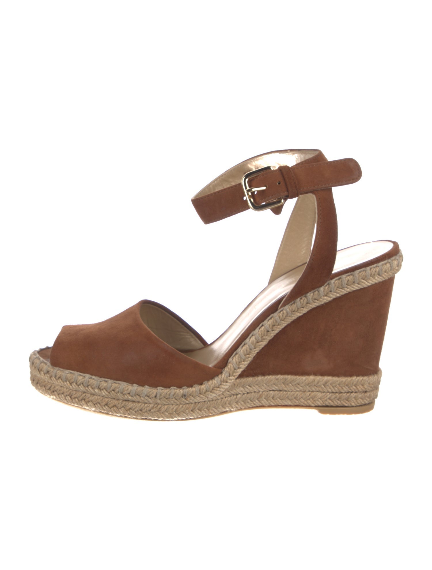 Stuart Weitzman Suede Espadrilles