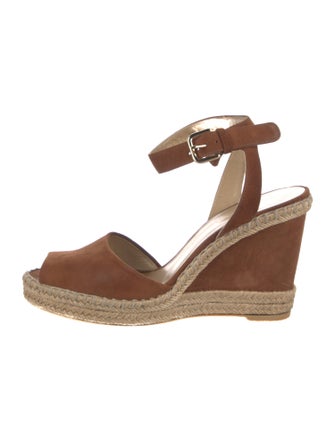 Stuart Weitzman Suede Espadrilles