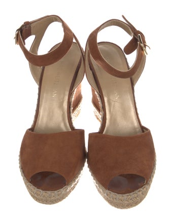 Stuart Weitzman Suede Espadrilles