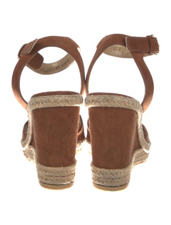 Stuart Weitzman Suede Espadrilles