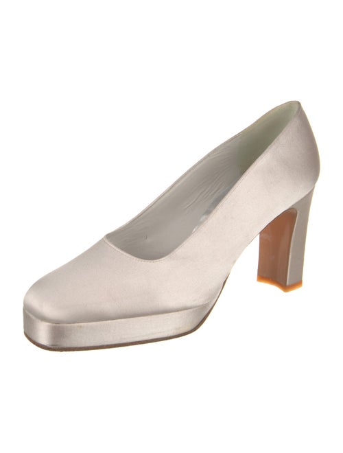 Stuart Weitzman Satin Pumps