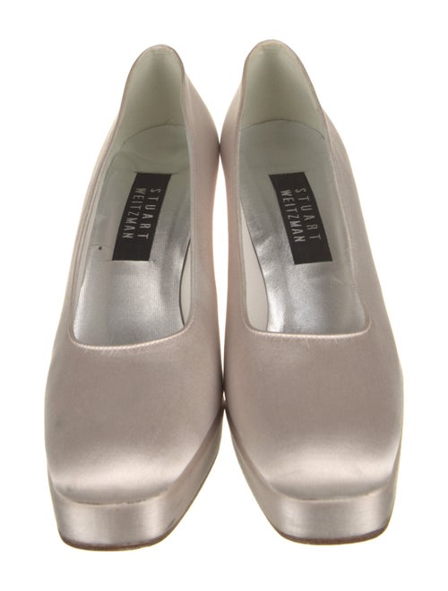 Stuart Weitzman Satin Pumps
