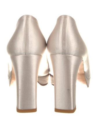 Stuart Weitzman Satin Pumps