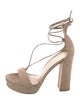 Stuart Weitzman Suede Sandals