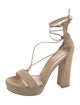 Stuart Weitzman Suede Sandals