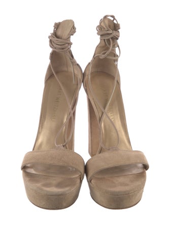 Stuart Weitzman Suede Sandals
