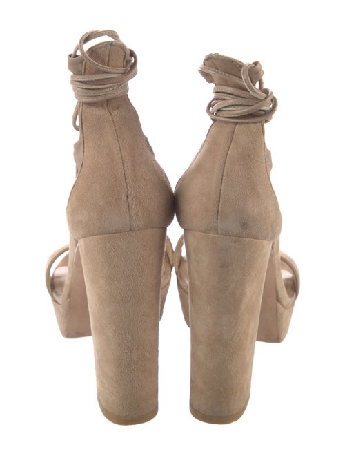 Stuart Weitzman Suede Sandals