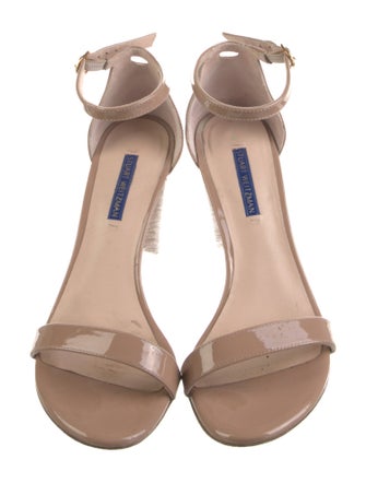 Stuart Weitzman Patent Leather Sandals
