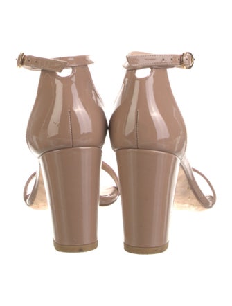 Stuart Weitzman Patent Leather Sandals