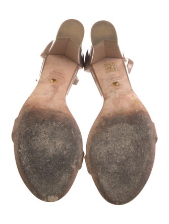 Stuart Weitzman Patent Leather Sandals