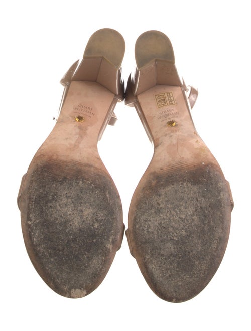 Stuart Weitzman Patent Leather Sandals