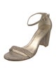Stuart Weitzman Glitter Glitter Accents Sandals