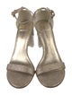 Stuart Weitzman Glitter Glitter Accents Sandals