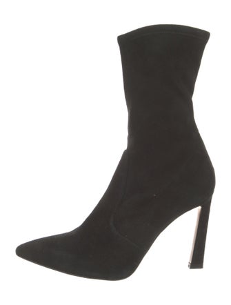 Stuart Weitzman Suede Sock Boots