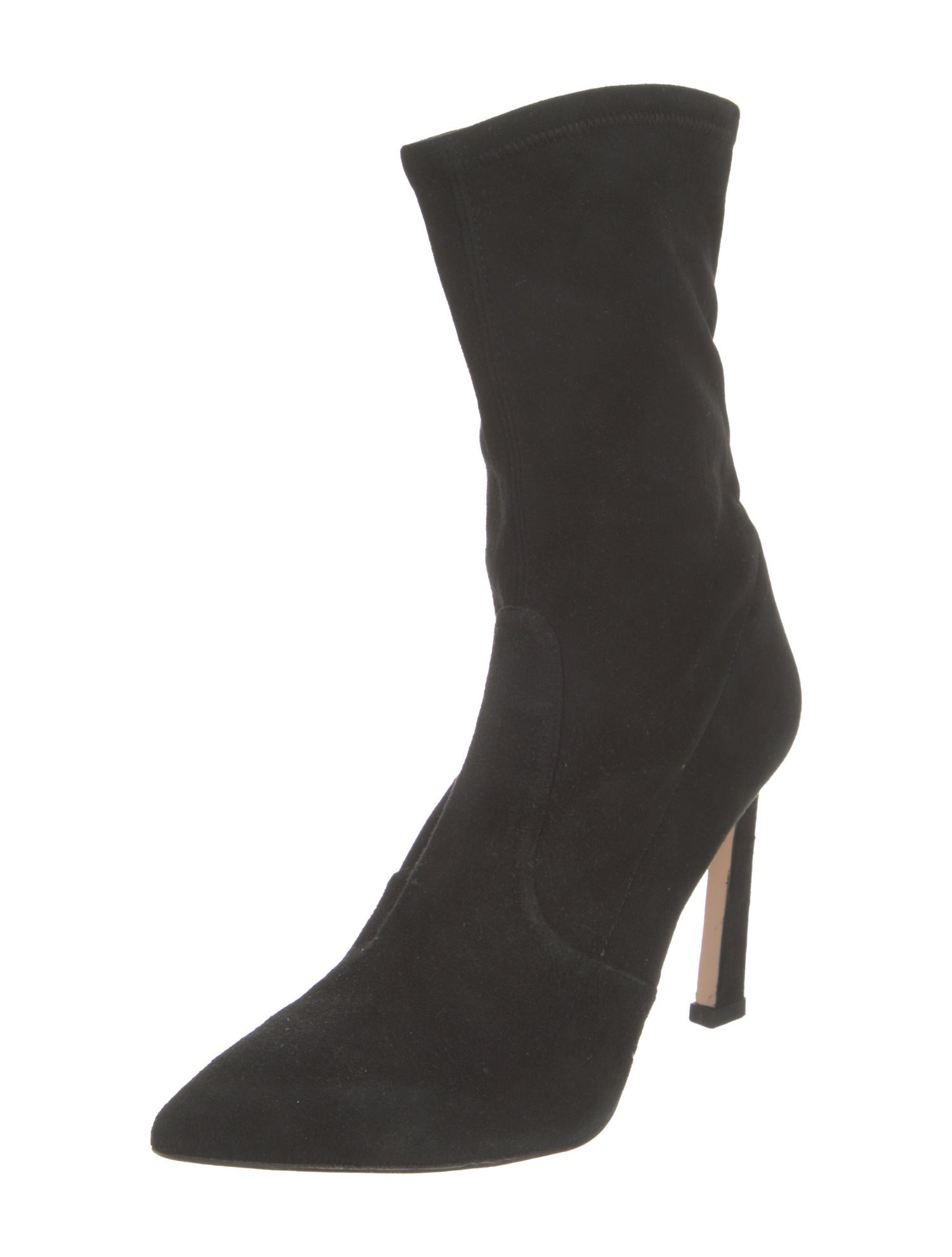 Stuart Weitzman Suede Sock Boots