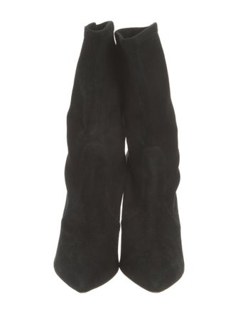 Stuart Weitzman Suede Sock Boots