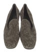 Stuart Weitzman Velvet Printed Loafers