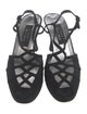 Stuart Weitzman Cutout Accent Slingback Sandals