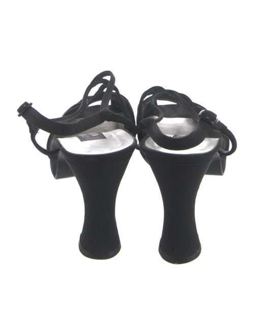 Stuart Weitzman Cutout Accent Slingback Sandals