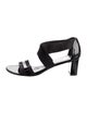 Stuart Weitzman Patent Leather Slingback Sandals