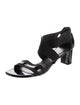 Stuart Weitzman Patent Leather Slingback Sandals