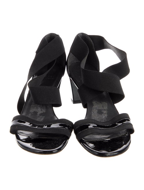Stuart Weitzman Patent Leather Slingback Sandals