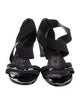 Stuart Weitzman Patent Leather Slingback Sandals